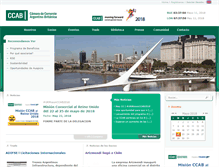 Tablet Screenshot of ccab.org.ar