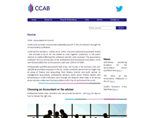 Tablet Screenshot of ccab.org.uk